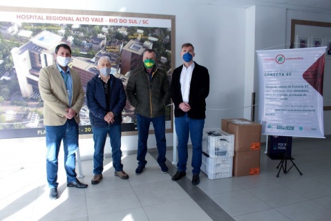Fusavi recebe a doao de 3.5 mil mscaras de pano reutilizveis