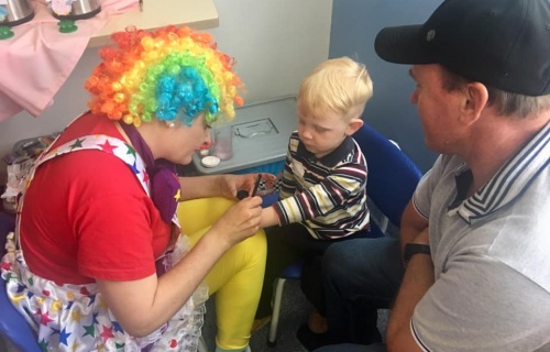 HRAV organizou uma Festa na Pediatria