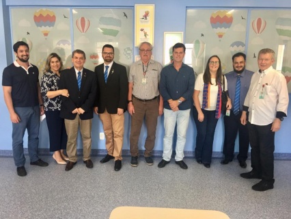 Governador do Rotary Club visitou o HRAV